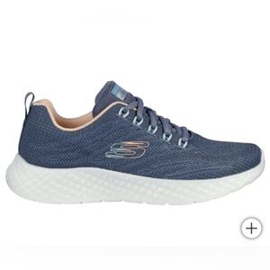 Skechers Ladies' Lite Foam Sneaker Navy - Ultra Lightweight